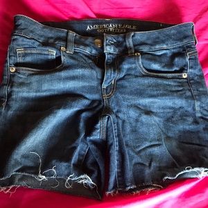 American eagle jean shorts